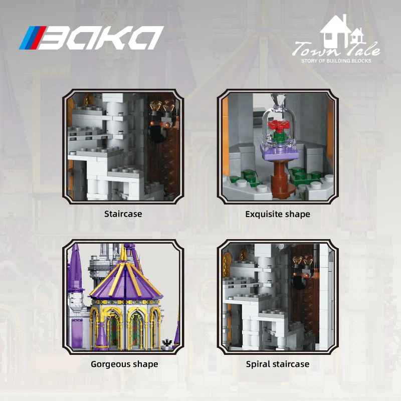 8514 pcs BK 33210 Magic Castle - Image 5