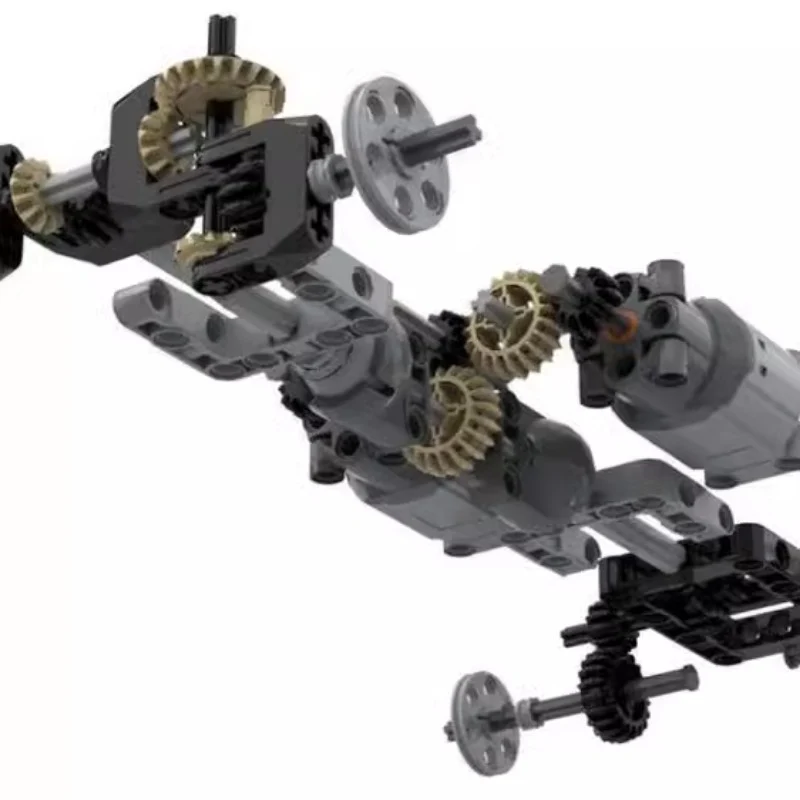 857PCS MOC-92523 Mercedes-Benz Unimog U4023 - Image 5