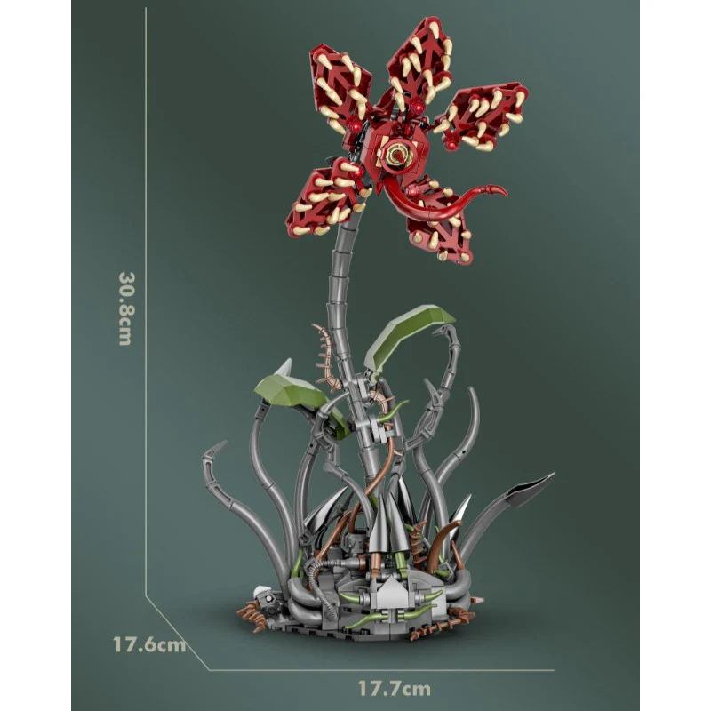 858PCS DK 7045 Stranger Things Rafflesia(Changeable mecha shape) - Image 3