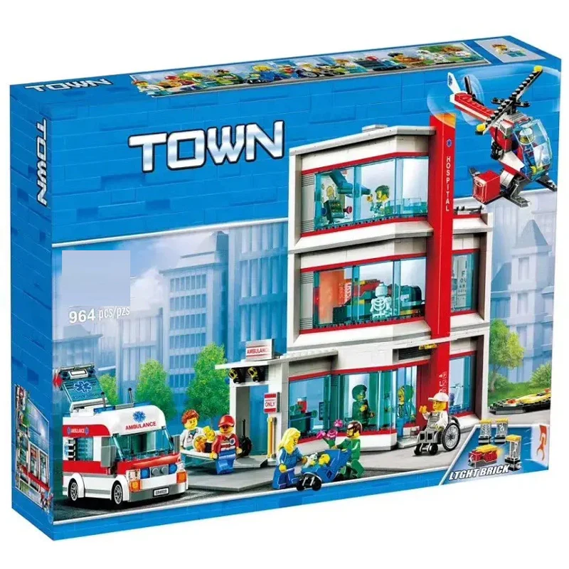 861 pcs City Hospital - Image 4