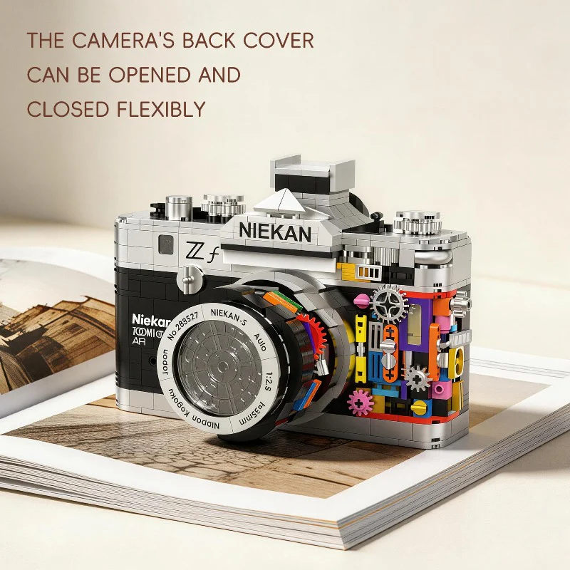 865PCS JQ1132 Vintage Film Camera - Image 2
