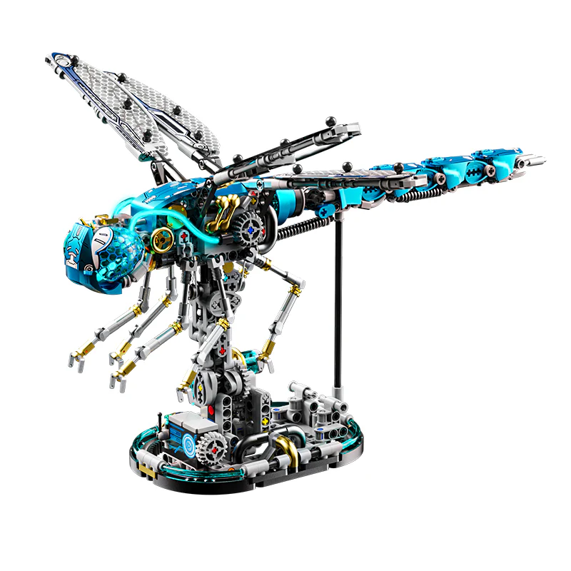 866 pcs MJi 13086 Mechanical Dragonfly - Image 5
