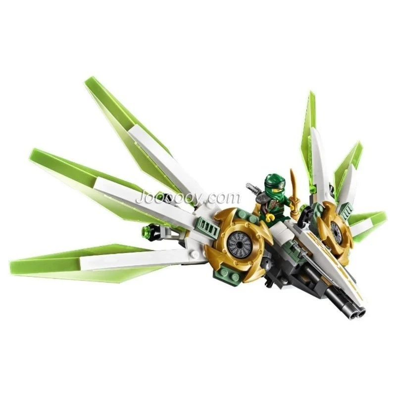 876pcs Phantom Ninja Lloyd Titan Warrior Mech  70676 4020 - Image 3