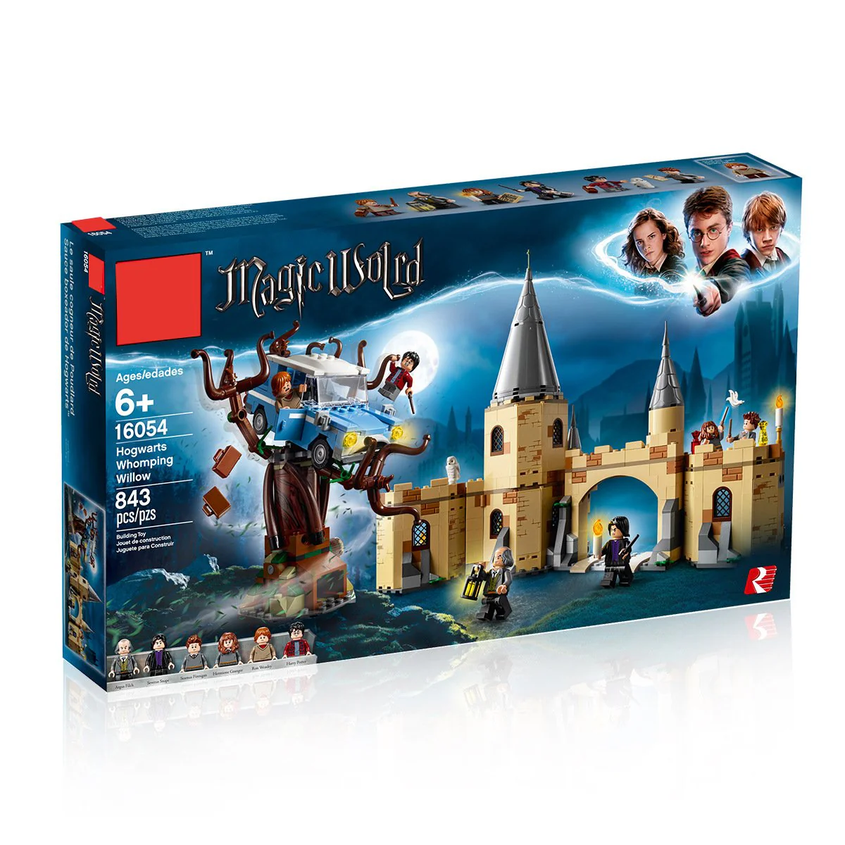 878pcs Great Hall House & 753pcs The Whomping Willow Harry Potter - Image 6