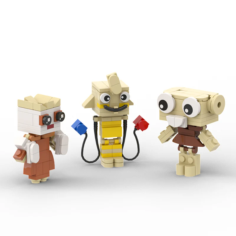 878PCS MOC Dandy's World(Dandy,Boxten,Poppy,Brightney,Goob,Flutter,Scraps,Shrimpo) - Image 3