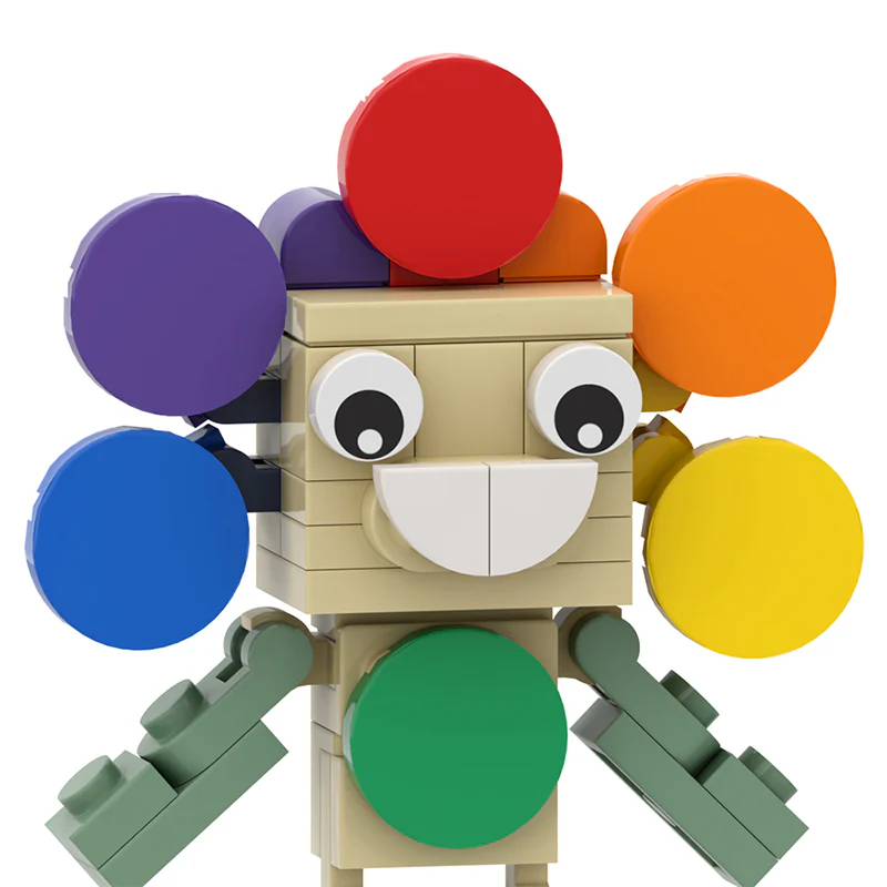 878PCS MOC Dandy's World(Dandy,Boxten,Poppy,Brightney,Goob,Flutter,Scraps,Shrimpo) - Image 5