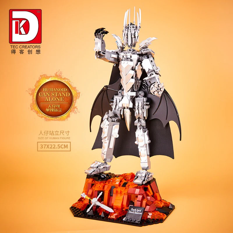 879pcs DK 6007 Lord of the Rings Sauron Mecha - Image 2
