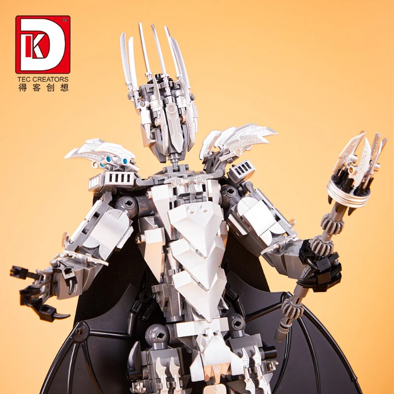 879pcs DK 6007 Lord of the Rings Sauron Mecha - Image 5