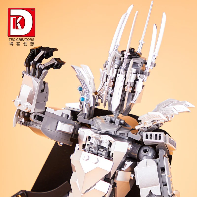 879pcs DK 6007 Lord of the Rings Sauron Mecha - Image 6