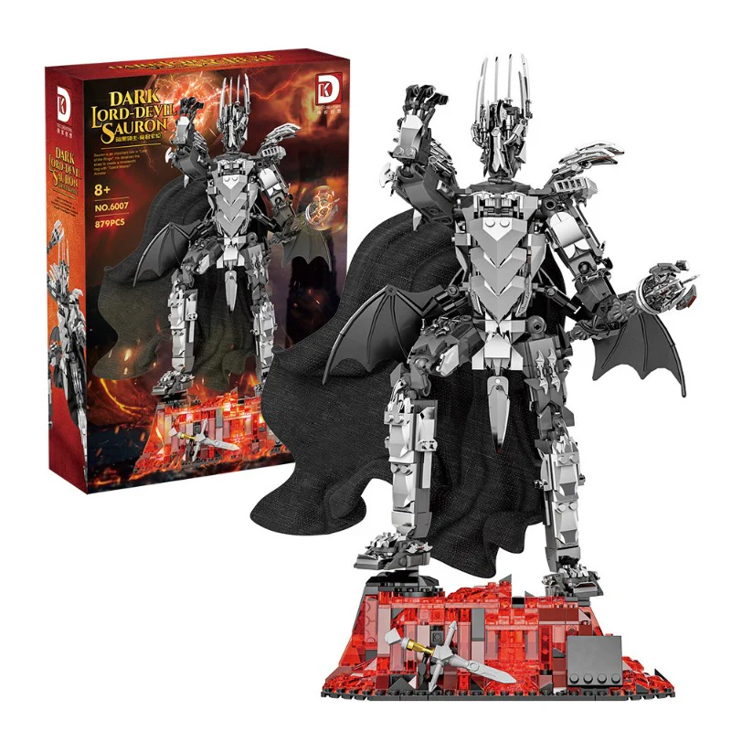 879pcs DK 6007 Lord of the Rings Sauron Mecha - Image 7