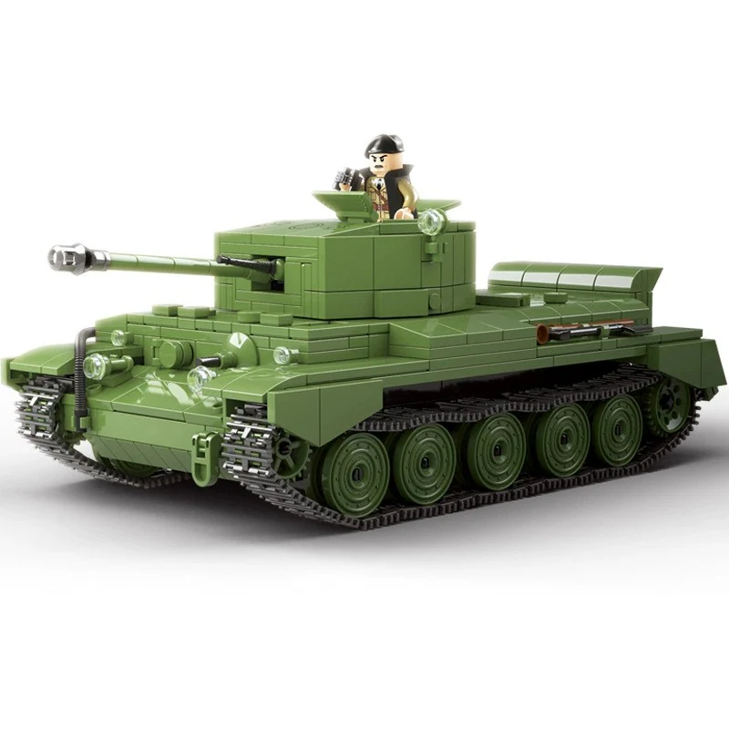 883PCS QG100237 QUANGUAN Cromwell Mk VIII Tank - Image 4