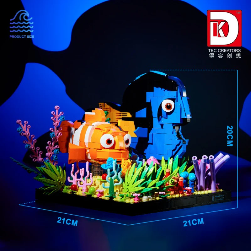 886 Pcs DK 7002 Travel Nimmo Dodori (Finding Nemo) - Image 3