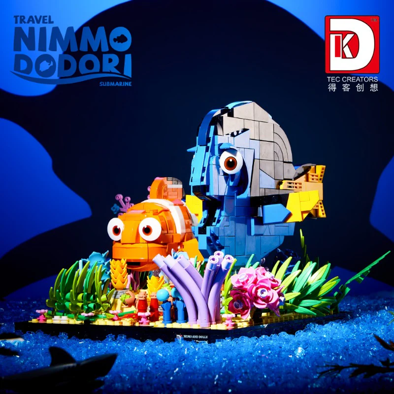 886 Pcs DK 7002 Travel Nimmo Dodori (Finding Nemo) - Image 4
