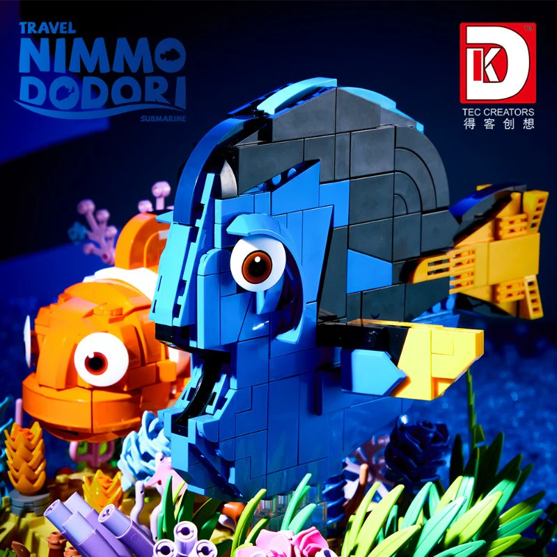 886 Pcs DK 7002 Travel Nimmo Dodori (Finding Nemo) - Image 5