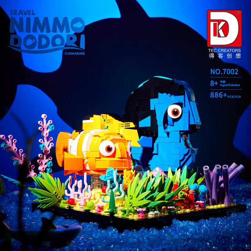 886 Pcs DK 7002 Travel Nimmo Dodori (Finding Nemo) - Image 8