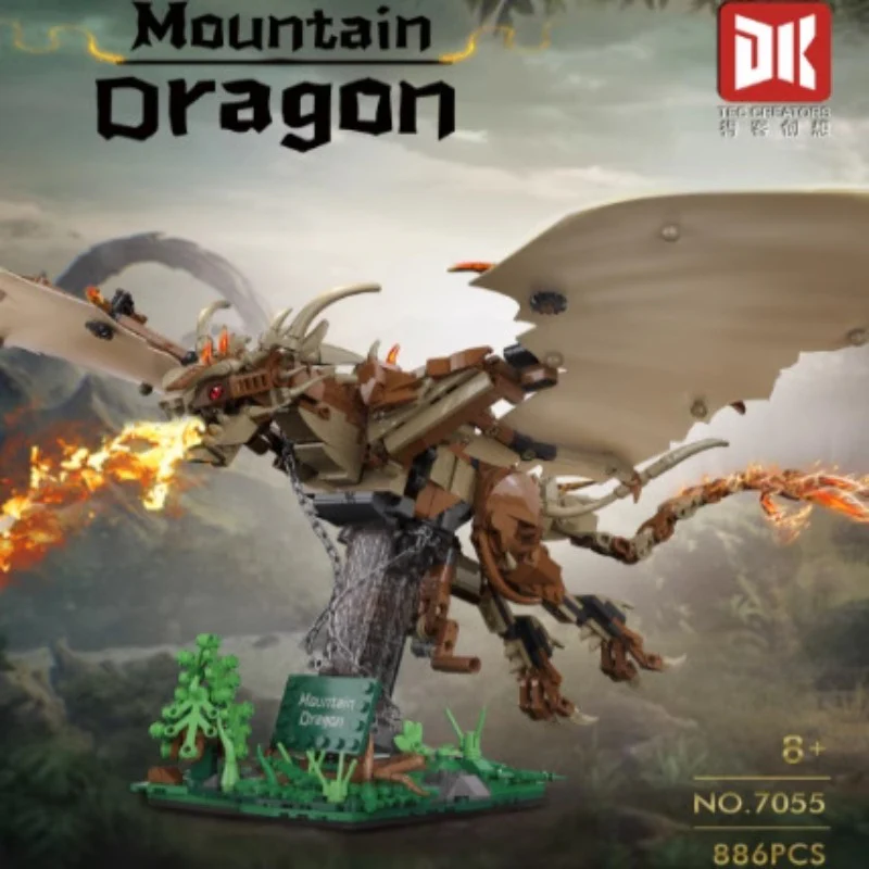 886 pcs DK 7055 Mountain Dragon - Image 2