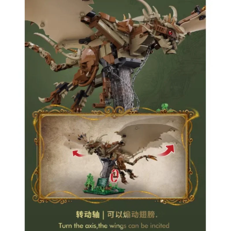 886 pcs DK 7055 Mountain Dragon - Image 4