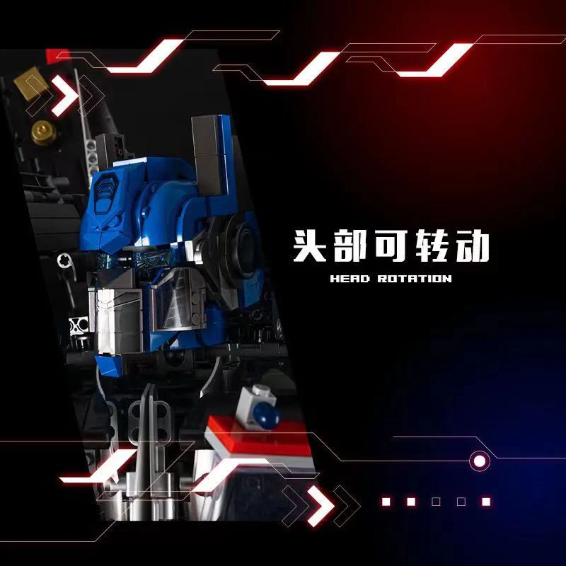8862PCS KBOX V5006 Transformers Jet Power Optimus Prime - Image 3