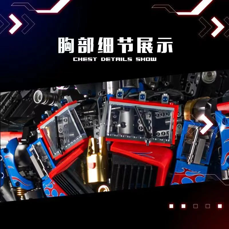 8862PCS KBOX V5006 Transformers Jet Power Optimus Prime - Image 4