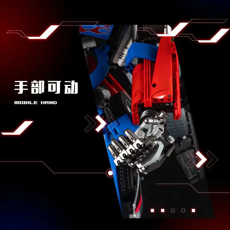 8862PCS KBOX V5006 Transformers Jet Power Optimus Prime - Image 6
