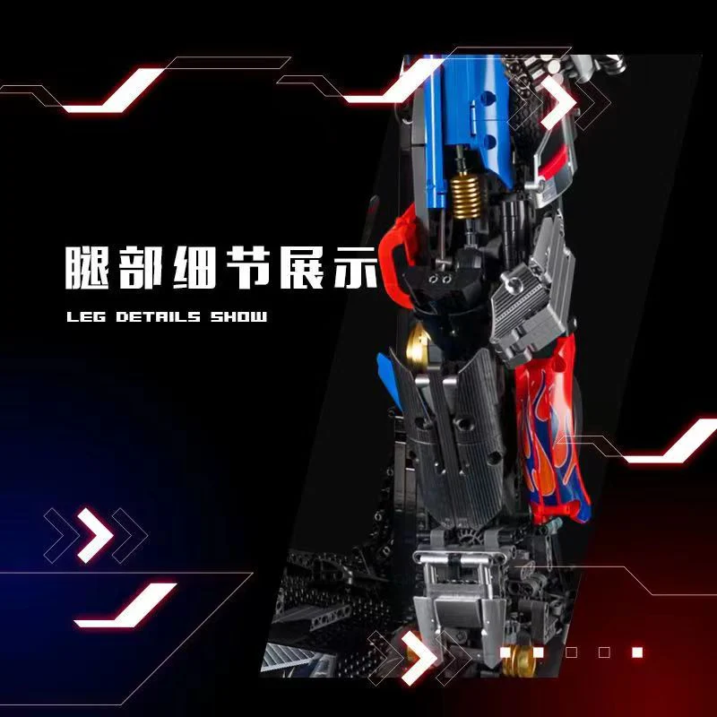 8862PCS KBOX V5006 Transformers Jet Power Optimus Prime - Image 7