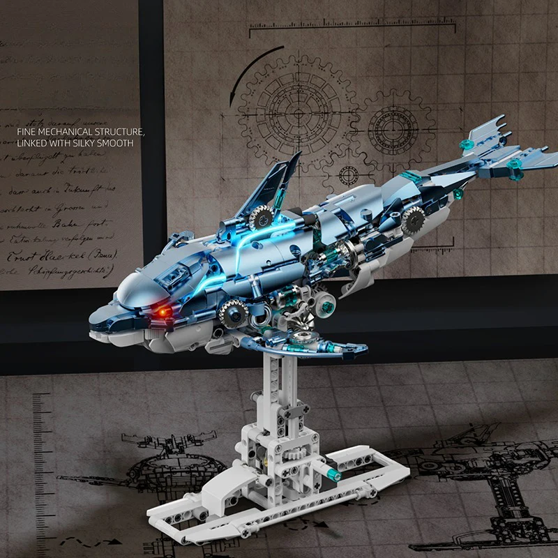 888pcs MJi 13098/13099 CYBER DOLPHIN  PINK/BLUE - Image 10