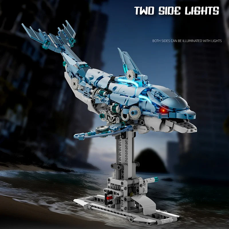888pcs MJi 13098/13099 CYBER DOLPHIN  PINK/BLUE - Image 9