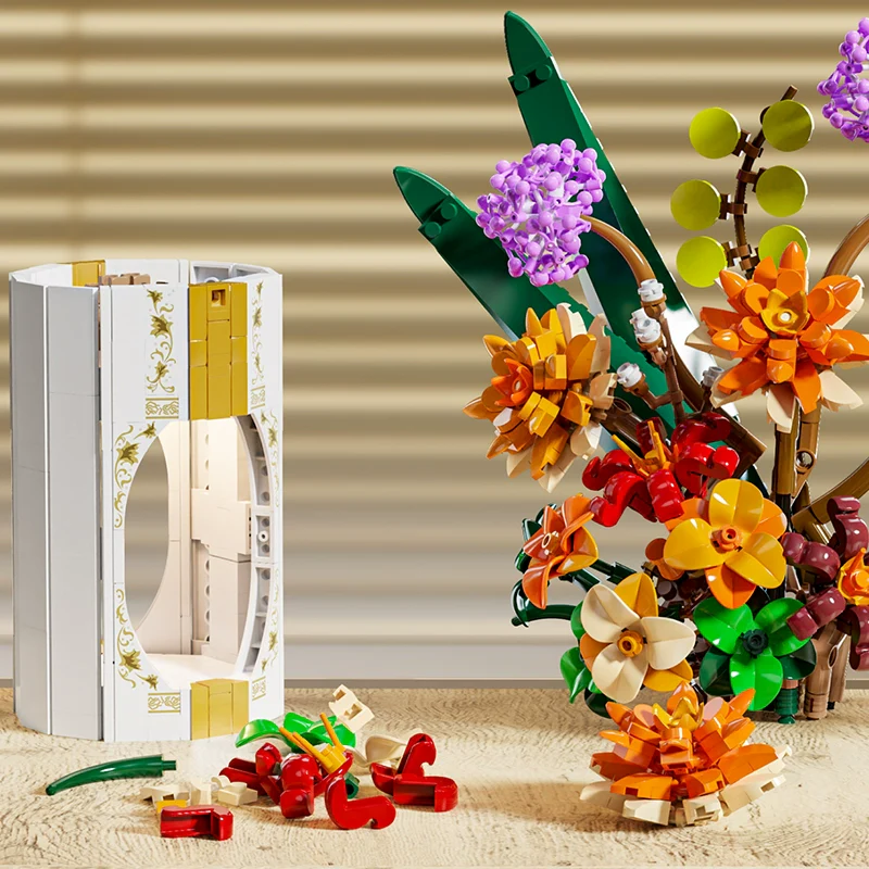 890pcs MJi 13037 Luminous vase - Image 3