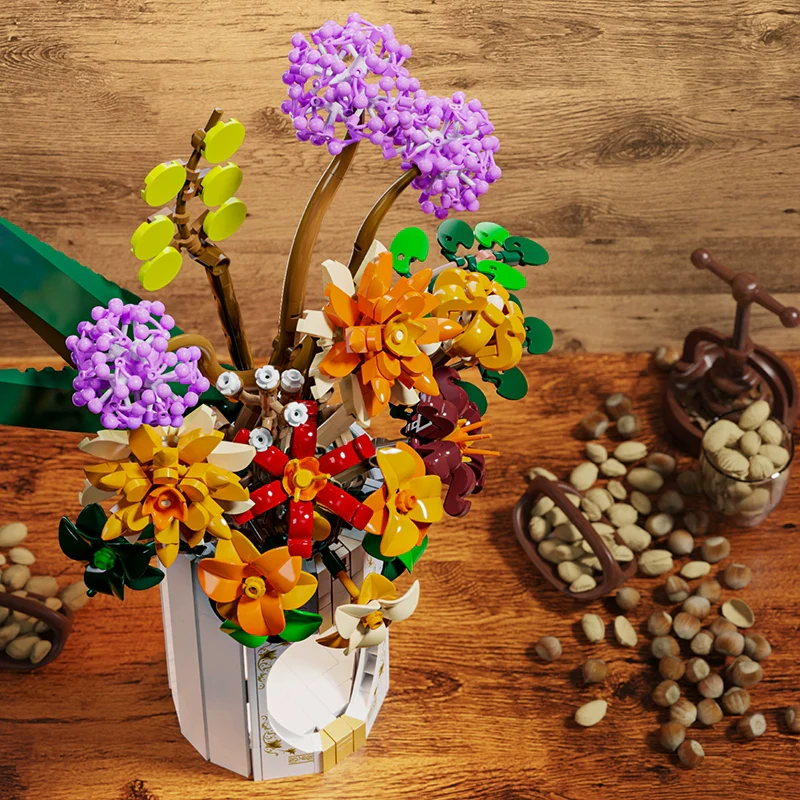 890pcs MJi 13037 Luminous vase - Image 4