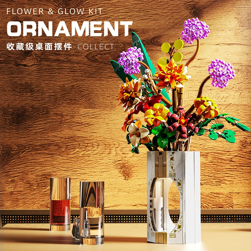 890pcs MJi 13037 Luminous vase - Image 5