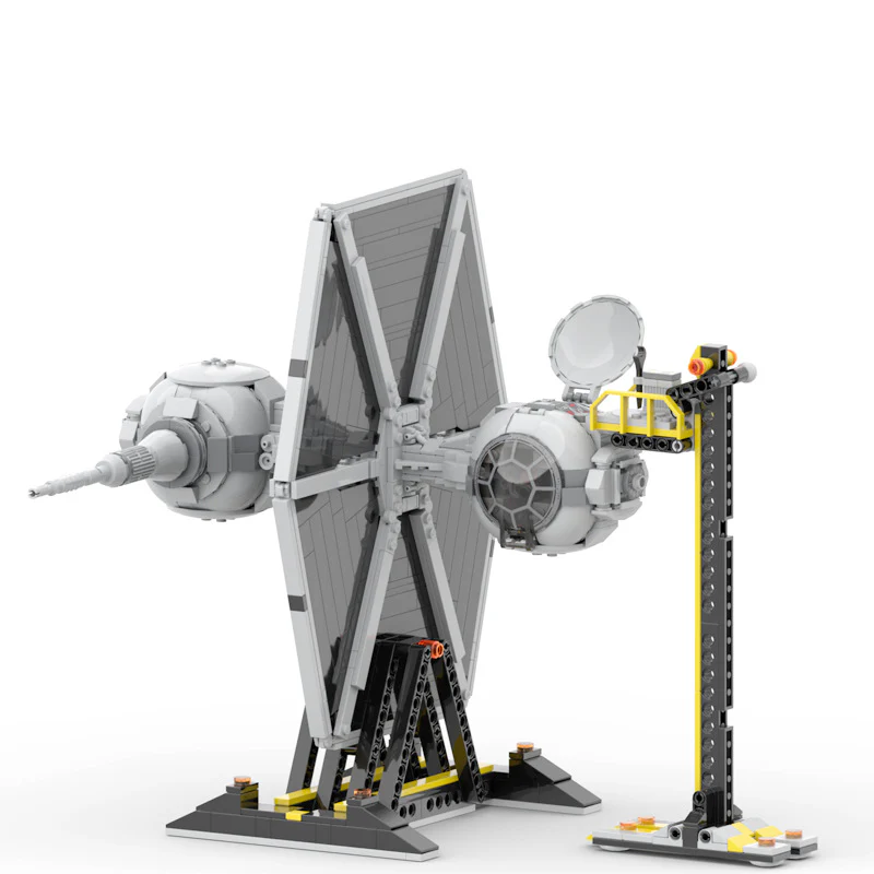 895pcs MOC-105198 TIE Bizarro (TIE/e1) - Image 3