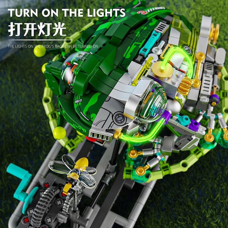 898PCS MJi 13058 Half-body mechanical frog - Image 3