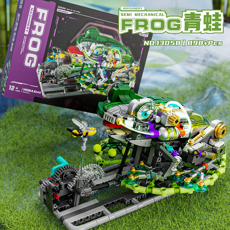 898PCS MJi 13058 Half-body mechanical frog - Image 6