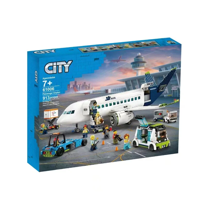 913pcs 61006 Passenger Airplane - Image 2