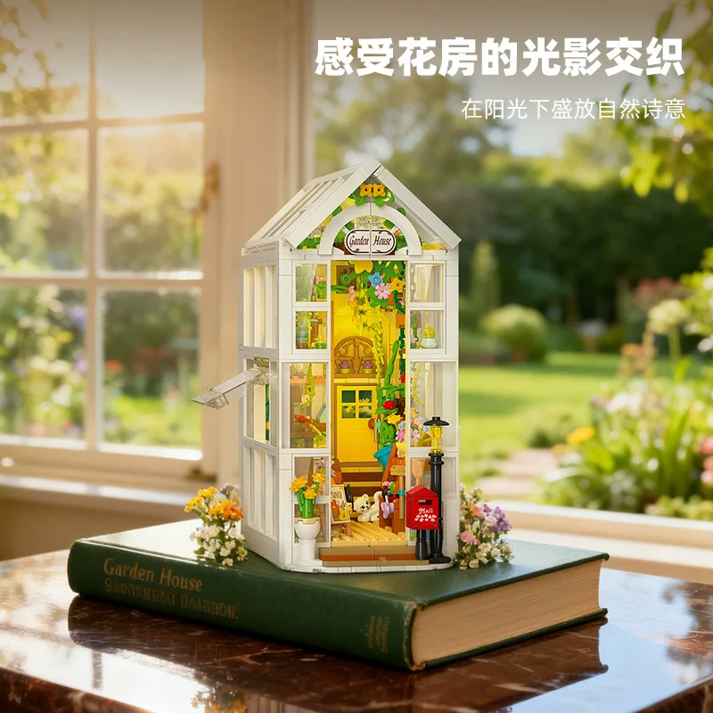 919pcs JIESTAR Greenhouse Bookend - Image 5
