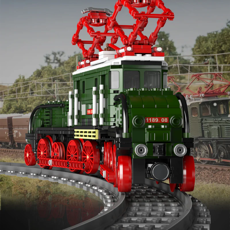 919PCS MOULDKING 12023 OBB 1189.08 Electric Locomotive with RWY Module - Image 2