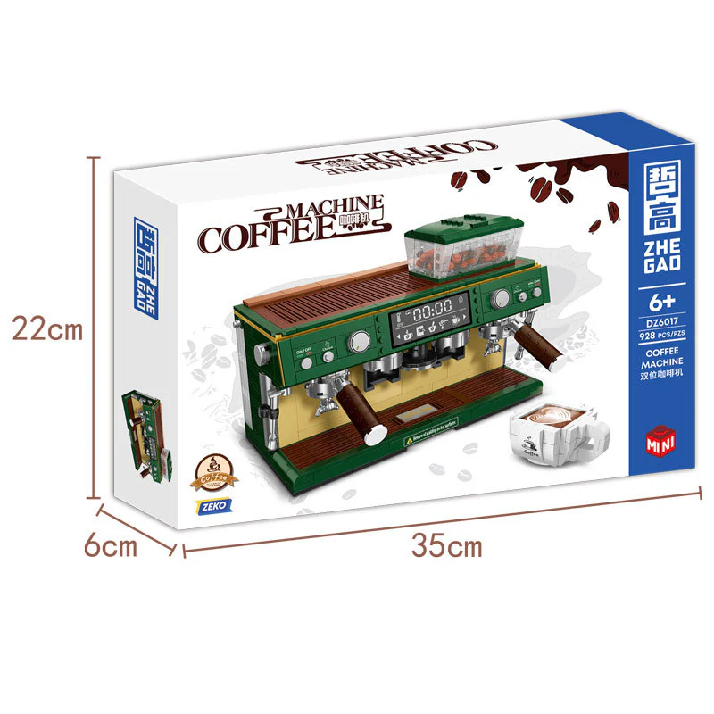 928PCS DZ6017 Coffee Machine (MINI Bricks) - Image 5