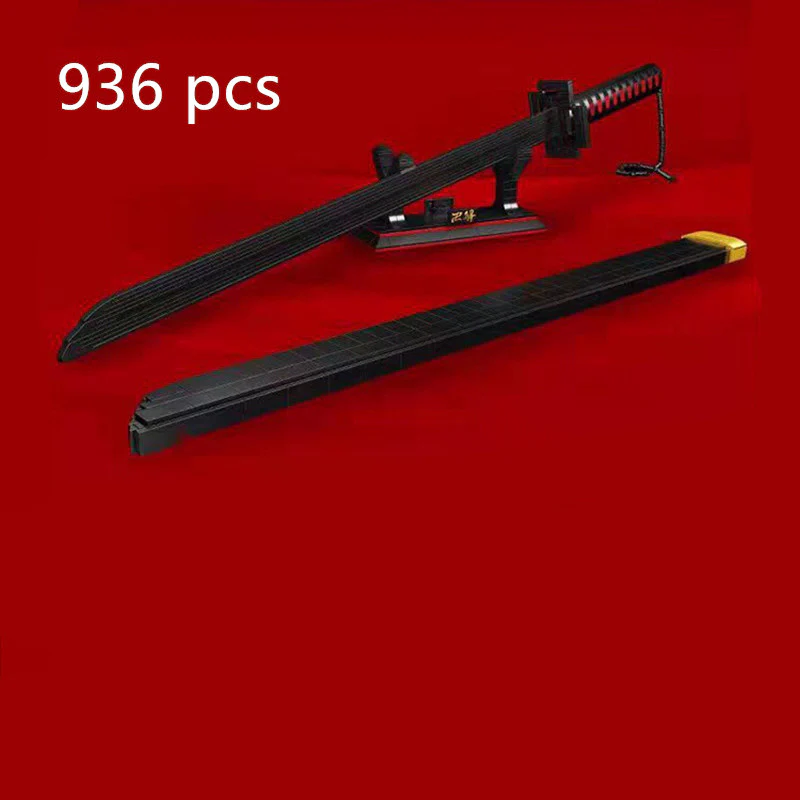 936 PCS BLEACH One Piece Demon Slayer Anime Sword - Image 6