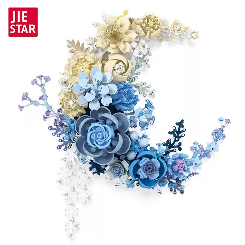 938pcs JIESTAR JJ9094 Moonflower - Image 6