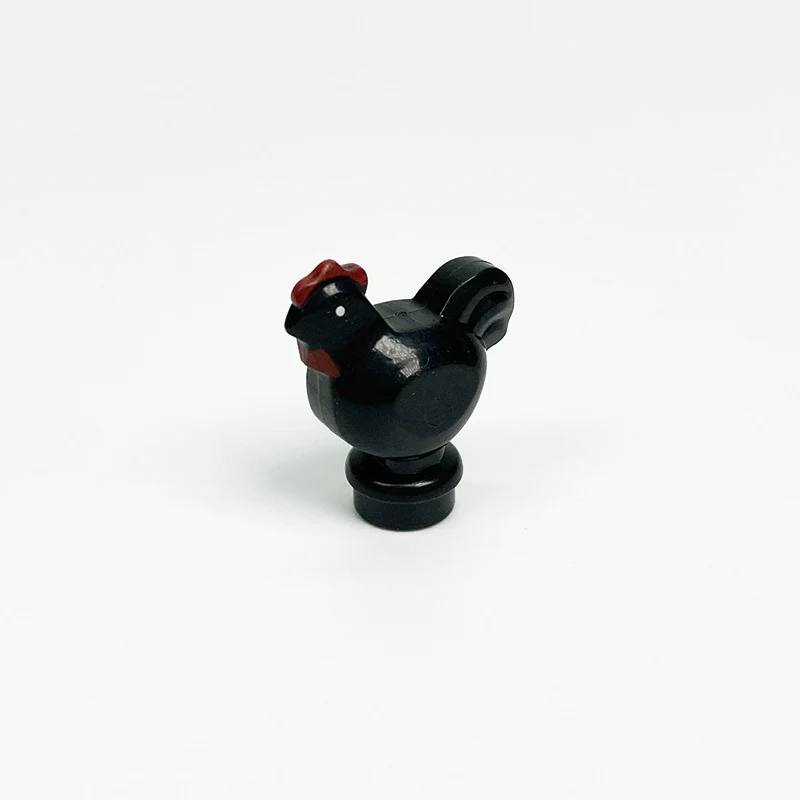 2pcs 95342 Small Particles Rooster Chick Compatible Animals - Image 8