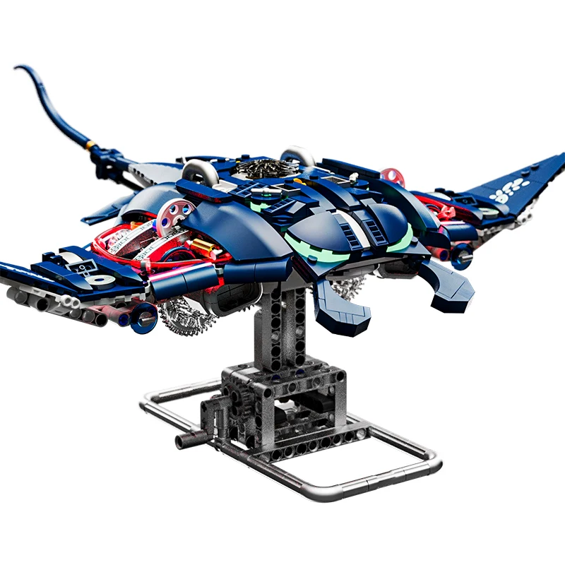 966pcs MJi 13057 Mechanical Manta - Image 7
