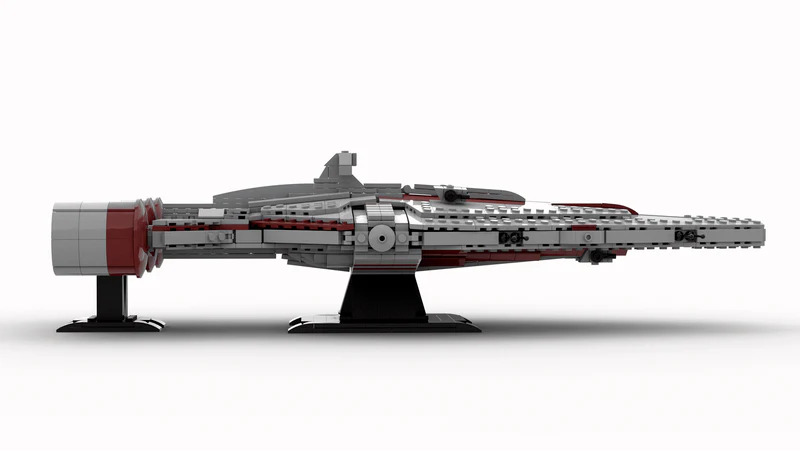 968PCS MOC-76600 Arquitens-Class Light Cruiser - Image 4