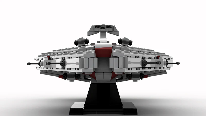 968PCS MOC-76600 Arquitens-Class Light Cruiser - Image 5