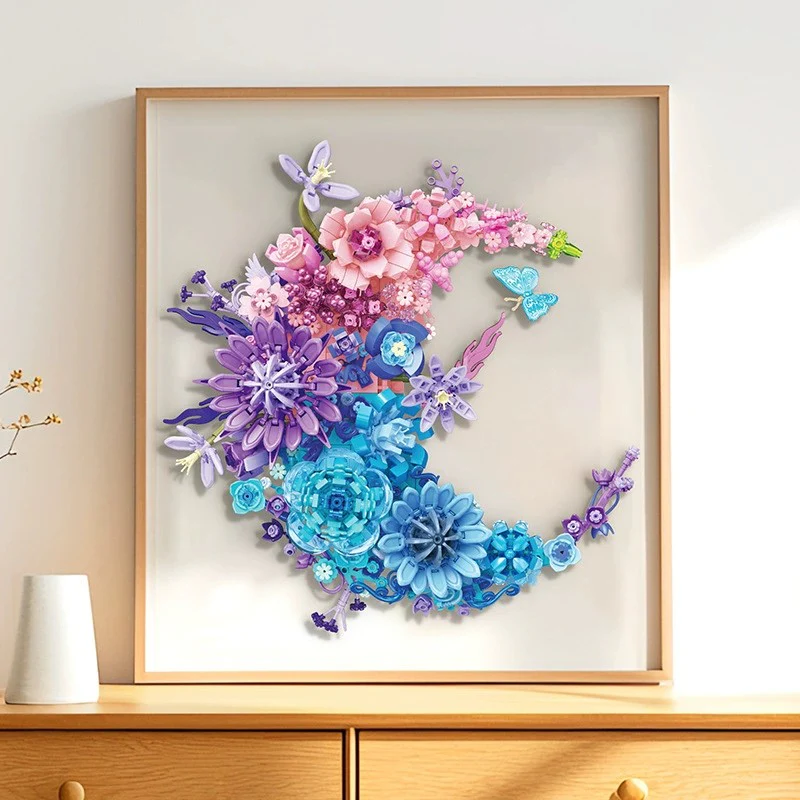 977pcs JIESTAR JJ9163 Moon Flower - Image 4