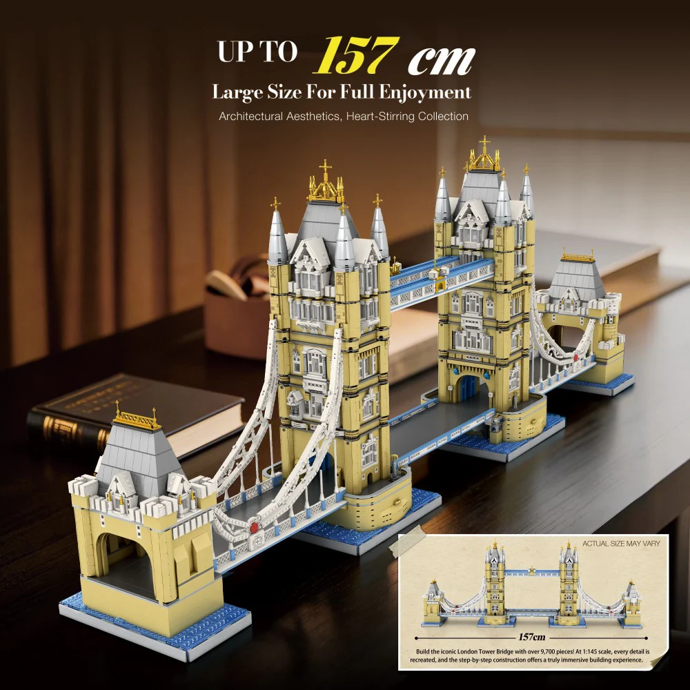 9782pcs Reobrix 55018 Tower Bridge 1:145 - Image 3