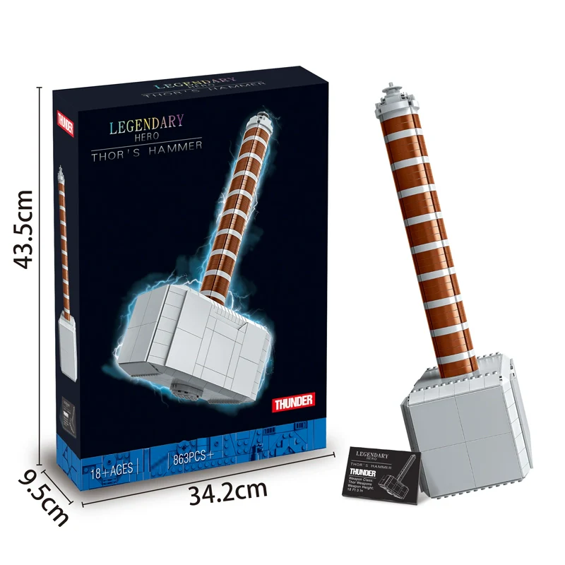 979 pcs Thor's Hammer - Image 5