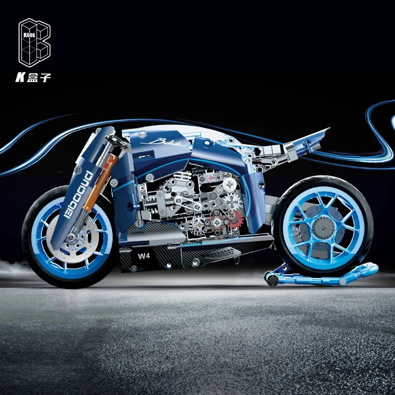 986PCS 10217 Bugatti Diavel - Image 2