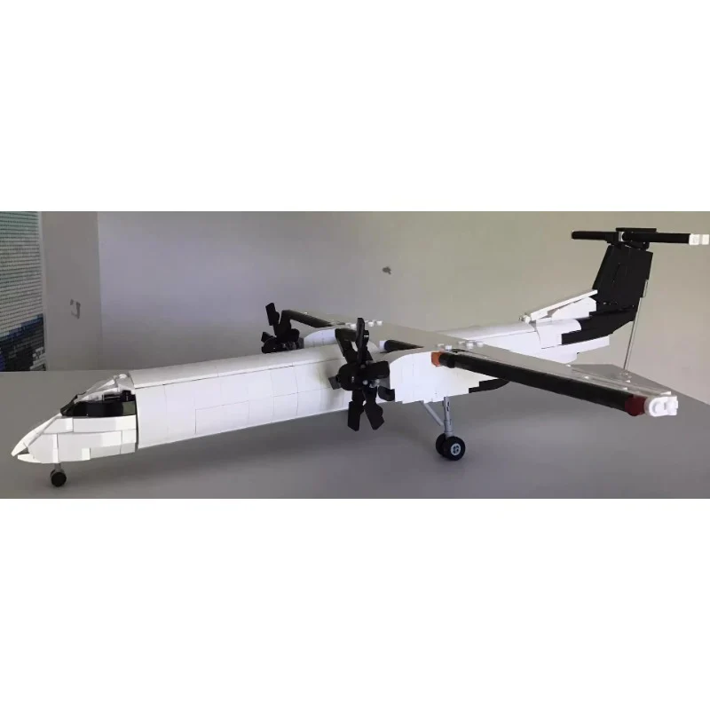 988PCS MOC-90596 De Havilland Canada Dash 8 Q400 (Qantas) 1：51 - Image 3