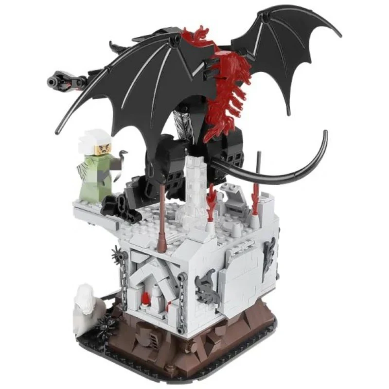 988pcs WGC 66042 The Battle Scene of Gandalf vs. Balrog from The Lord of the Rings. - Image 4