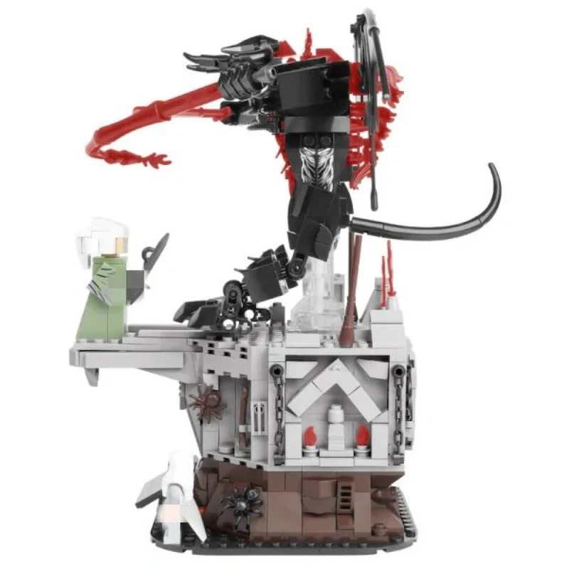 988pcs WGC 66042 The Battle Scene of Gandalf vs. Balrog from The Lord of the Rings. - Image 5